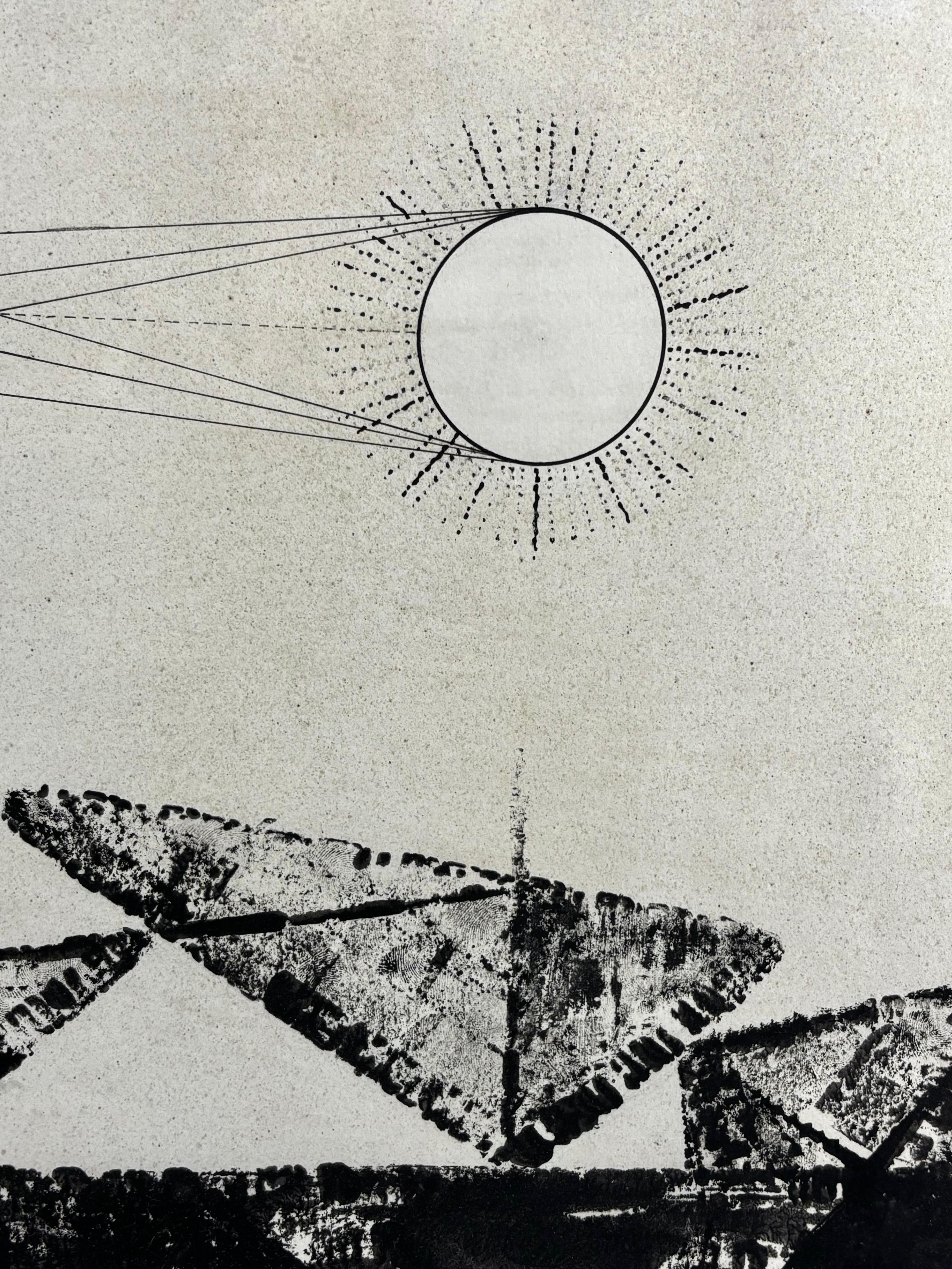 DIBUJO - JOSEP MARIA SUBIRACHS - ECLIPSE, 1964 For Sale 4
