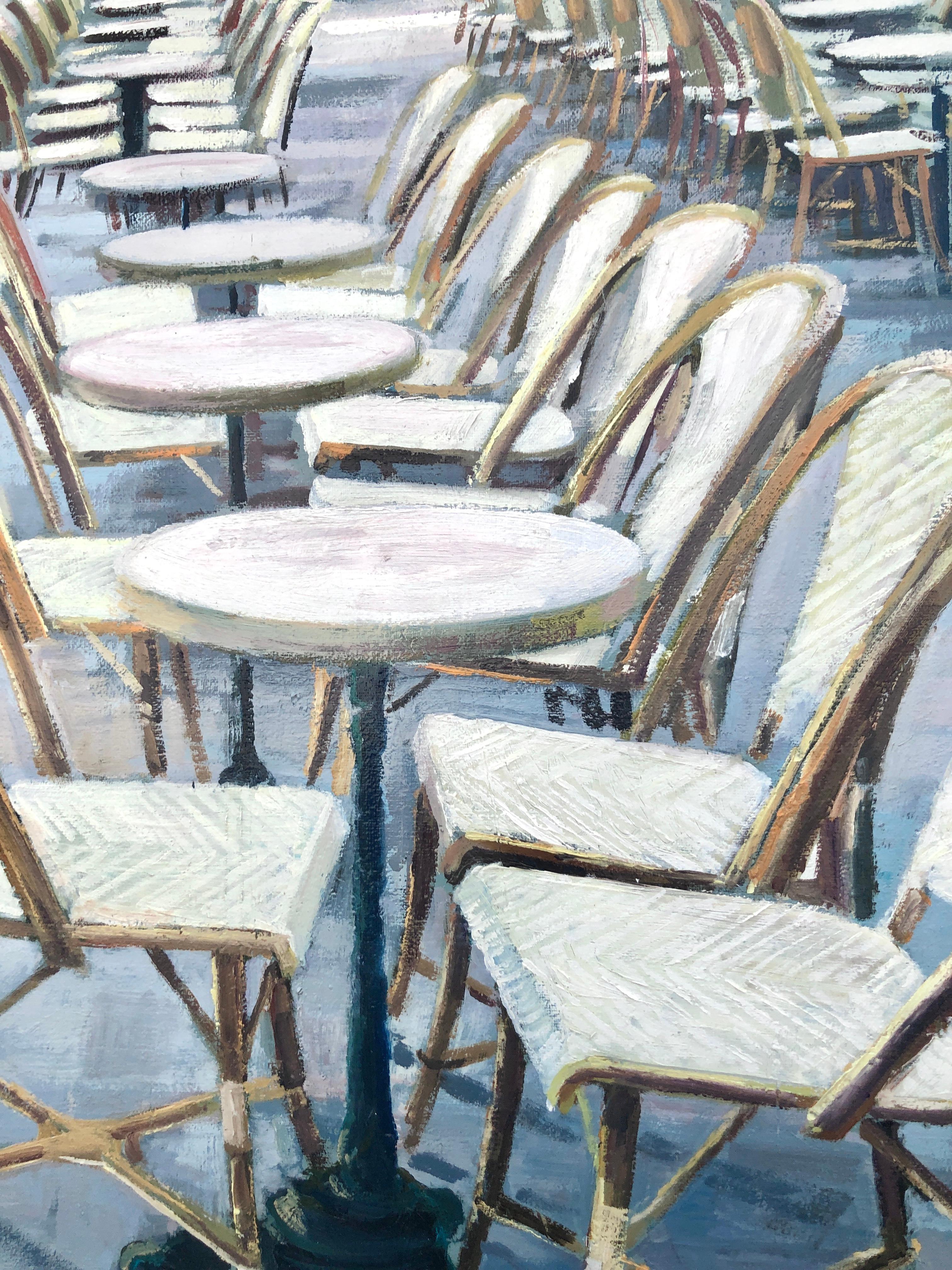Title of the Artwork: Alineació, París
Artist: Josep Maria Vayreda Canadell
Technique: Oil on canvas
Dimensions without frame: 16.1 x 13 inches
Dimensions with frame: 22.8 x 19.7 inches
Support: Canvas mounted on a stretcher
Condition: