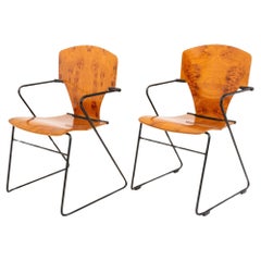 Josep Mora für Egoa: Stuhl „Modell 300“, 2 Stühle