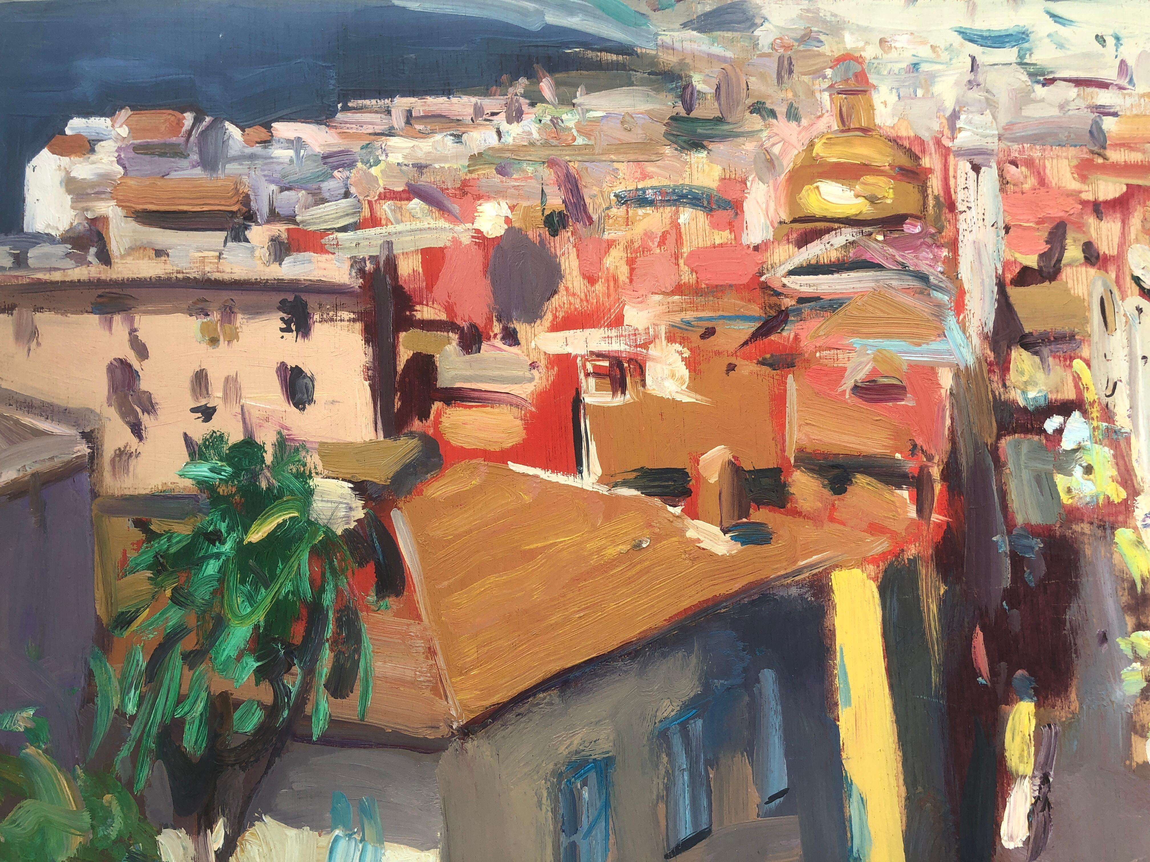 Josep Moscardó (1953) - Nice France - Oil on panel
Oil measures 38x46 cm.
Frameless.

Barcelona, 1953
Painter, sculptor and draftsman of deep-rooted post-impressionist tradition among the most colorful exponents of the moment: Mir, Amat, Sanvisens