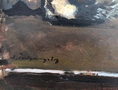 Stillleben aus Wachs und Früchten Öl auf Leinwand Gemälde