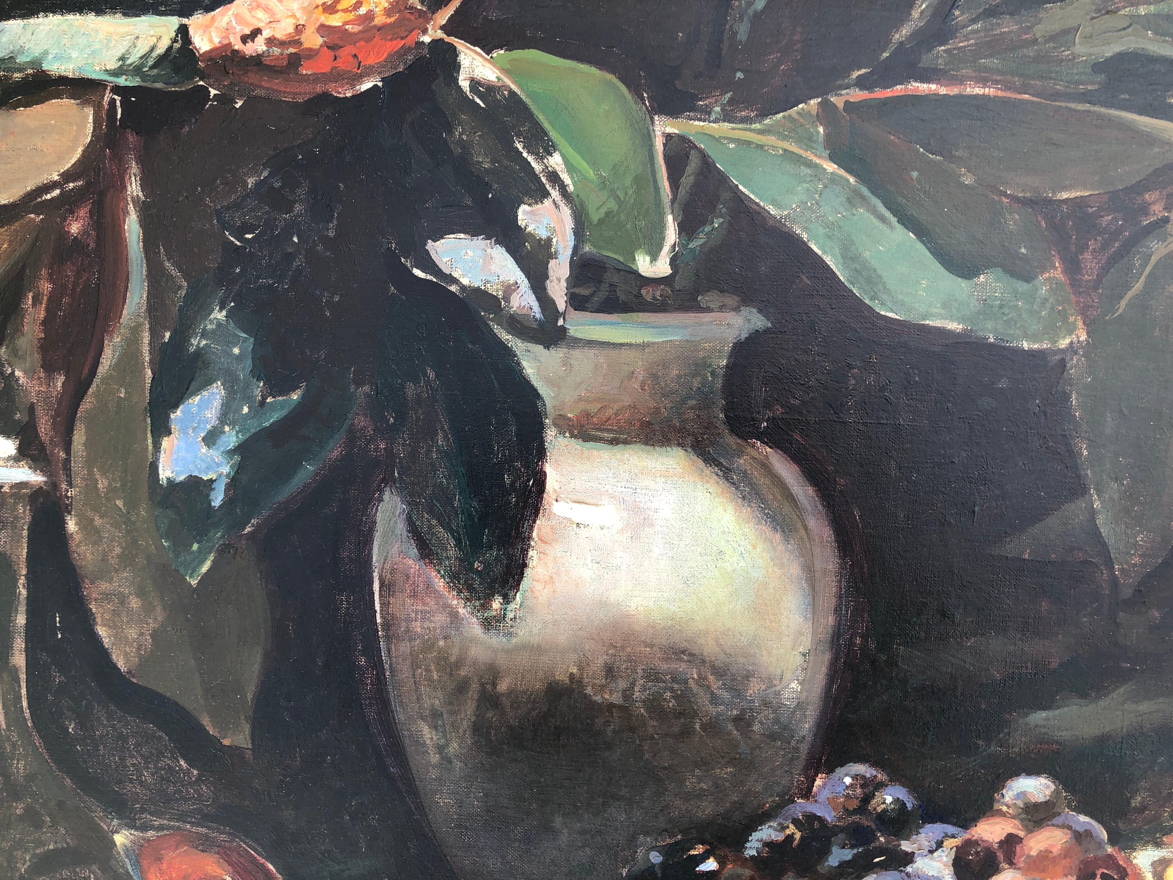Josep Puigdengolas Barella (1906-1987) - Stillleben - Öl auf Leinwand

Das Öl misst 89x116 cm.
Rahmenlos

Josep Puigdengolas Barrella (Barcelona (1906 - 1987), war ein spanischer Landschaftsmaler des 20.

Der Marquis von Lozoya sagte über