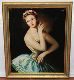 Bailarina - Óleo sobre tela