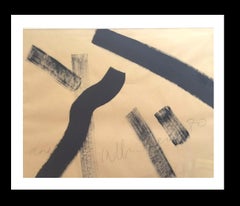 Josep Vallribera, Barcelona. Pintura acrílica sobre papel
