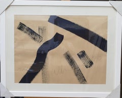 Josep Vallribera, Barcelona. Pintura acrílica sobre papel