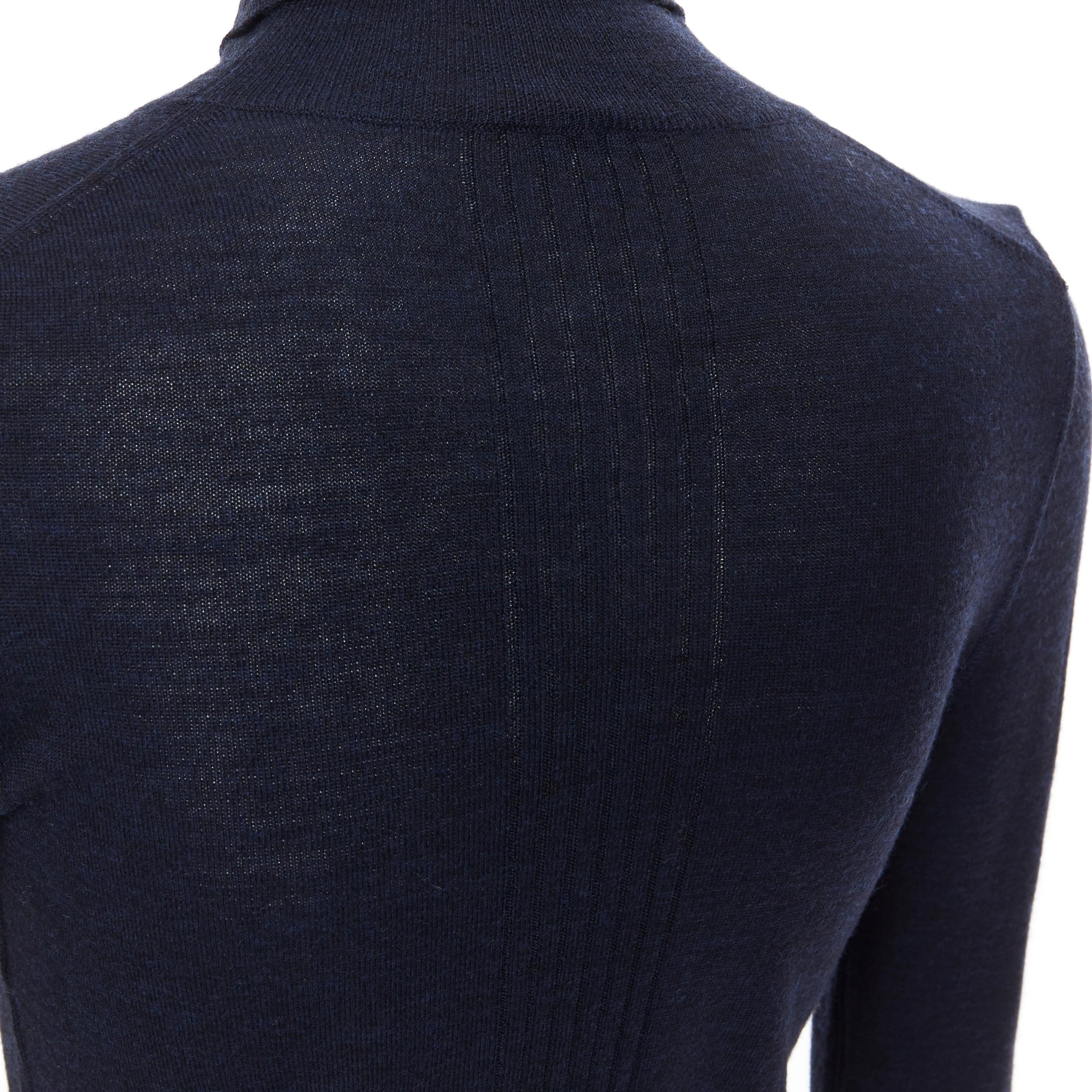 JOSEPH Jersey entallado de cuello alto y 100% lana merina XS 3