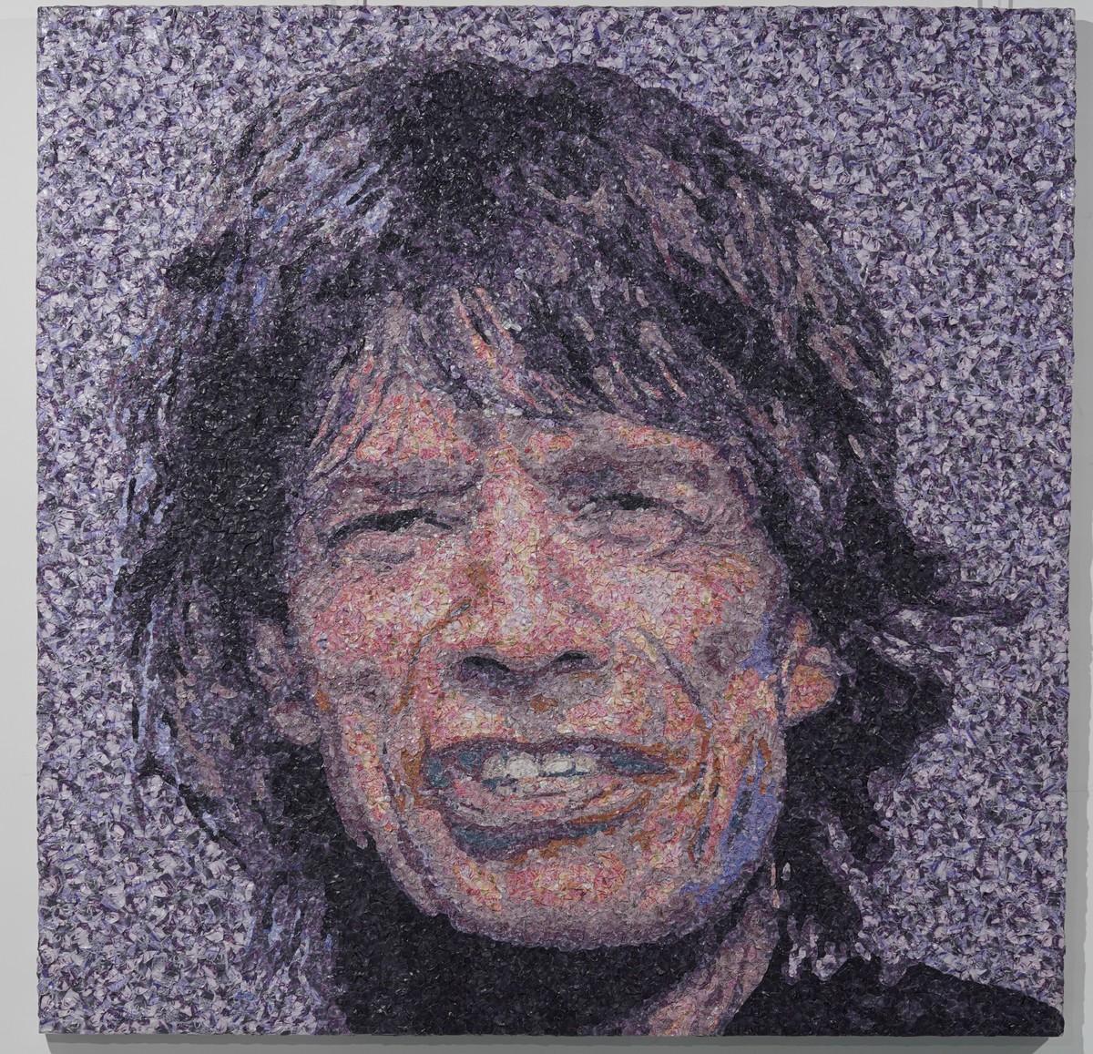 Mick Jagger – Mixed Media Art von Joseph