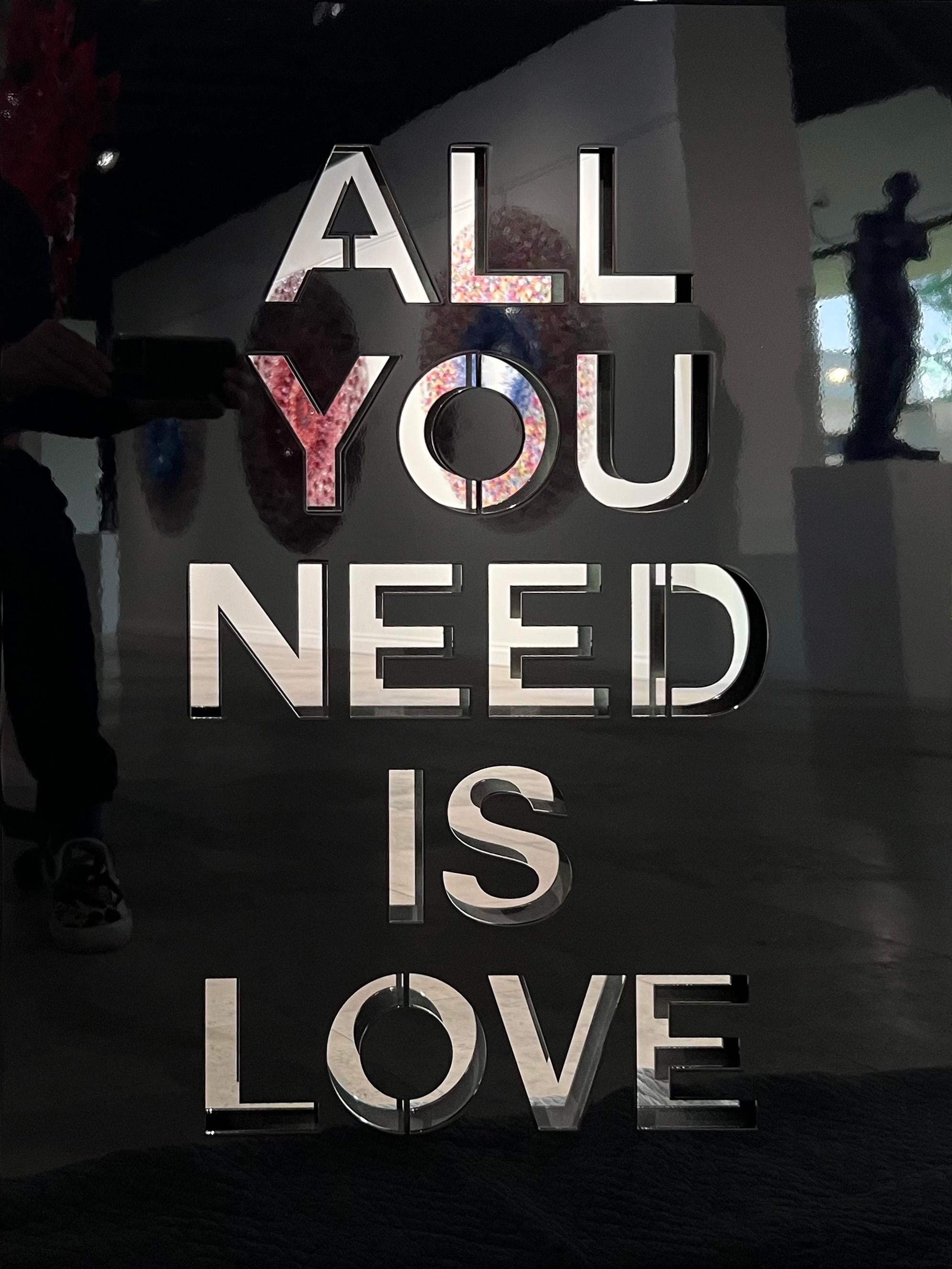 Abstract Painting Joseph - All You Need is Love