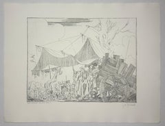 Joseph A. Pecsenke - Commedia Dell'Arte XXXIII-A Etching
