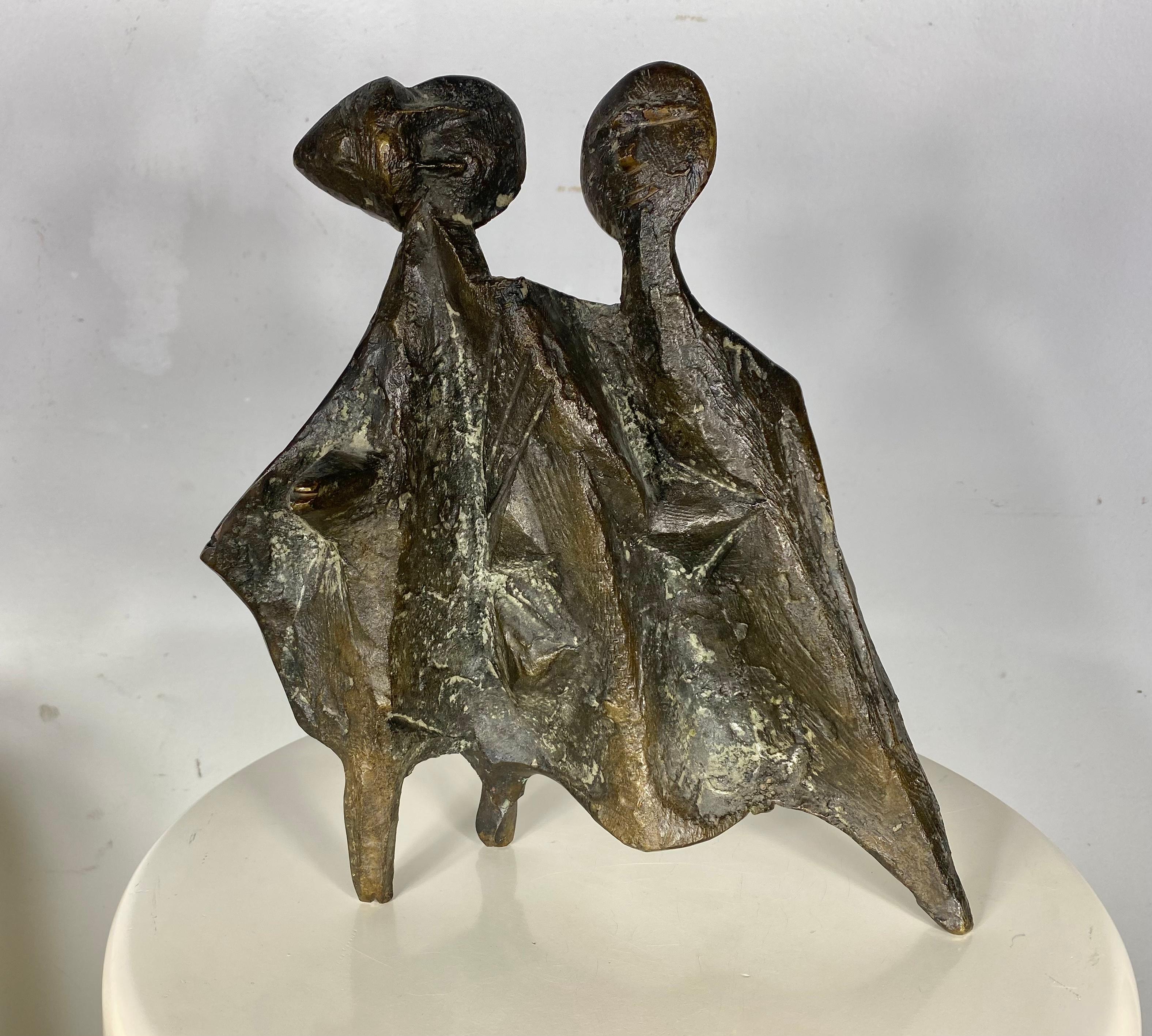 Hand-Crafted Joseph Abraham Bolinsky (American, b. 1917) Untitled Bronze For Sale