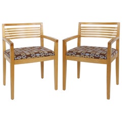 Joseph and Linda Ricchio Knoll Studio Ricchio Chairs in Beech