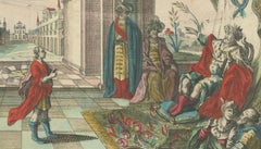 Joseph and Pharaoh – Antique Vue d’Optique by Probst, c.1770