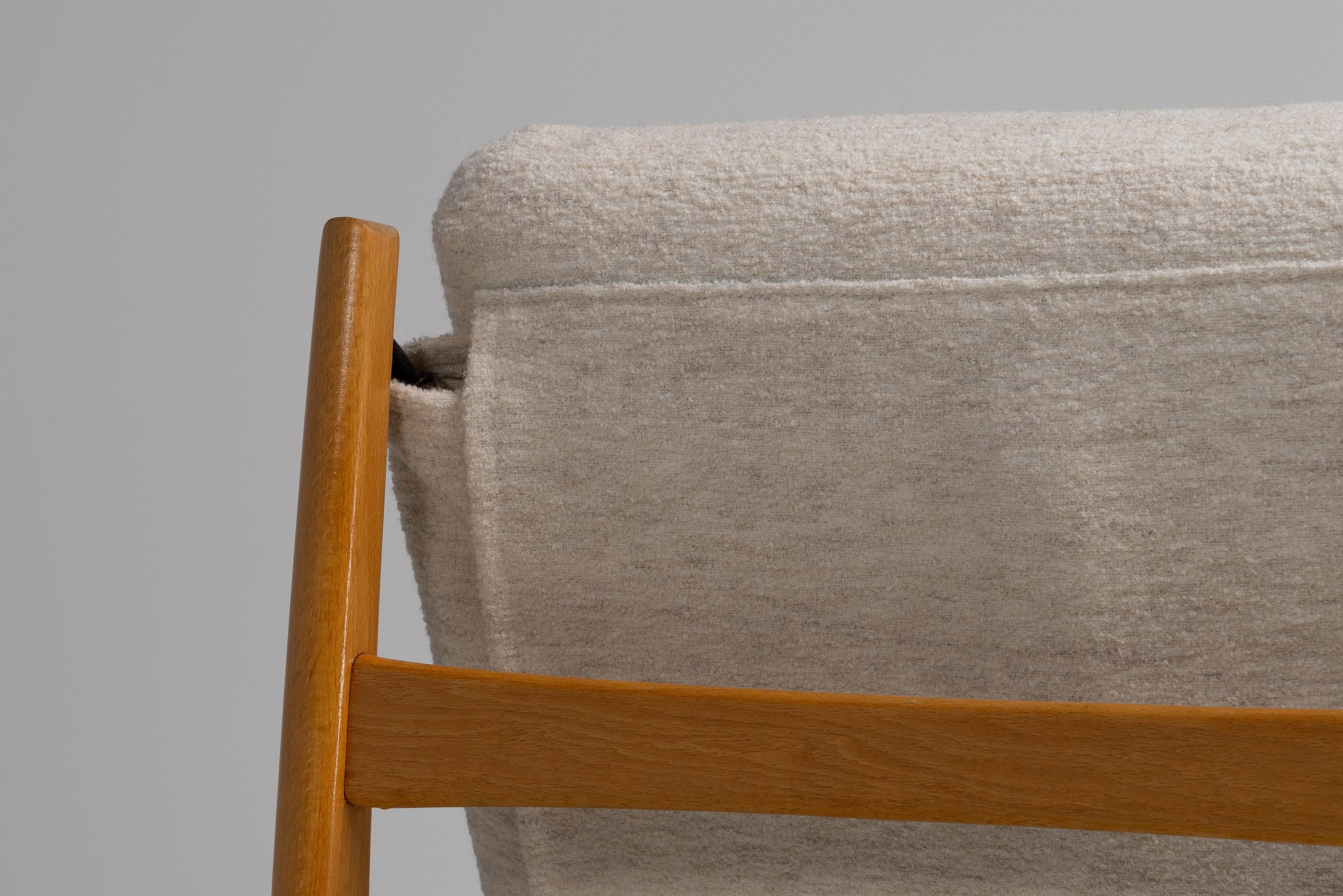 Joseph André Motte 790 lounge chairs Steiner France 1960 For Sale 2