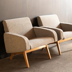 Fauteuil Joseph-André Motte 740 pour Steiner, années 1950