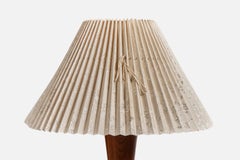 Joseph-André Motte, Floor Lamp, Wood, Fabric, France, 1950s