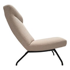 Joseph Andre Motte für Steiner France Lounge Chair:: um 1955:: restauriert