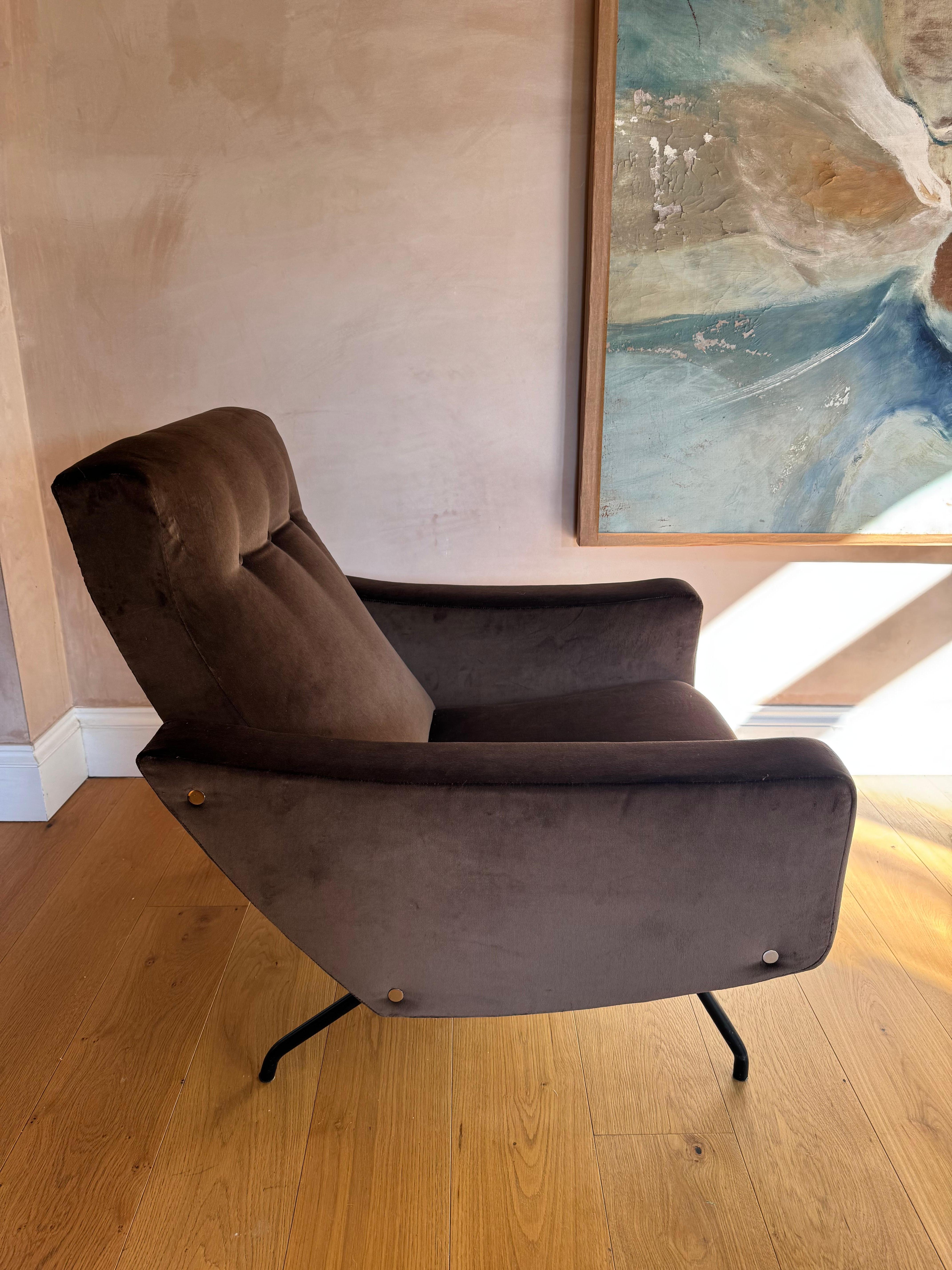 Sillón Joseph- Andre Motte Galion fabricado por Steiner en Bueno estado para la venta en London, GB