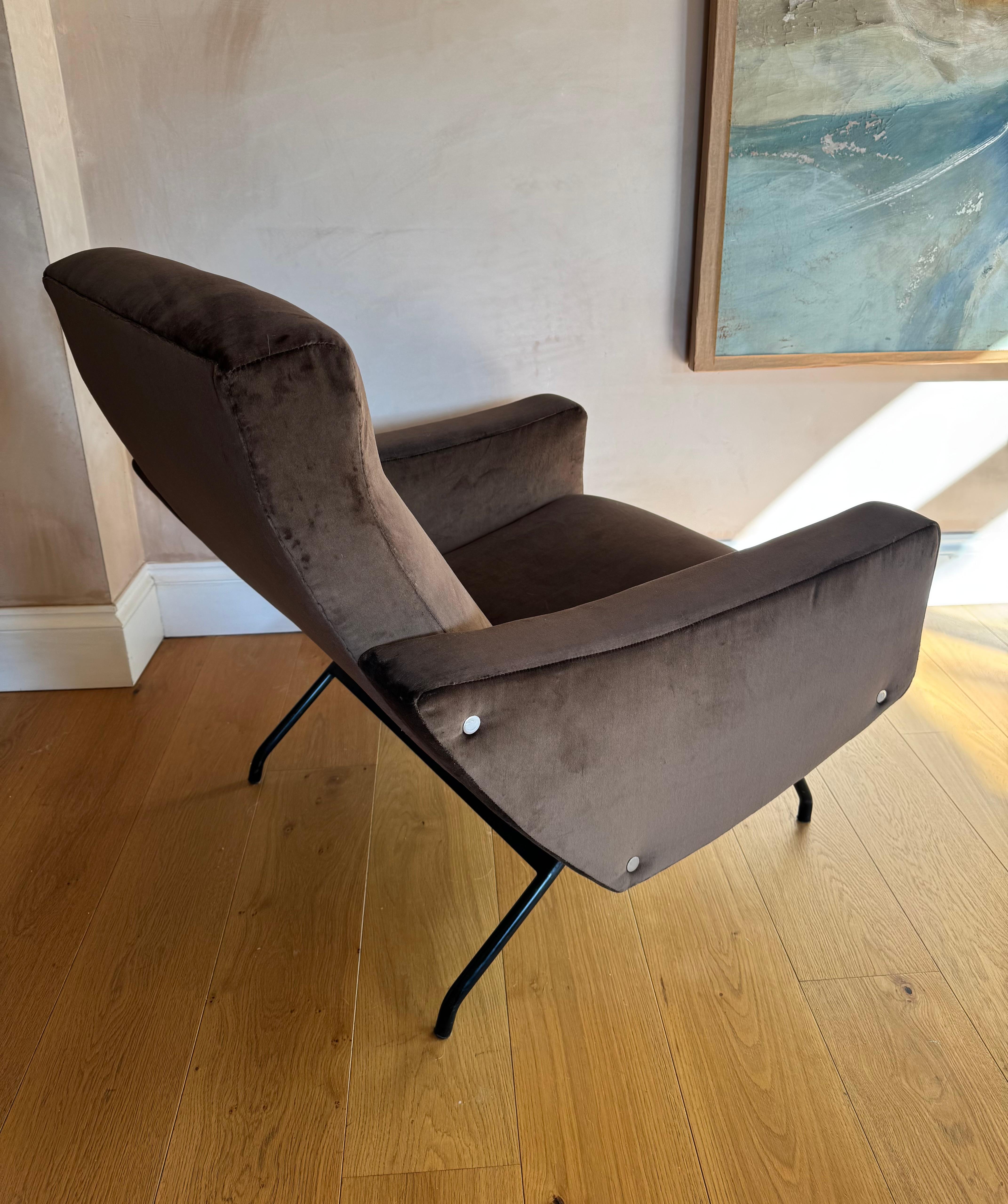 Sillón Joseph- Andre Motte Galion fabricado por Steiner siglo XX en venta