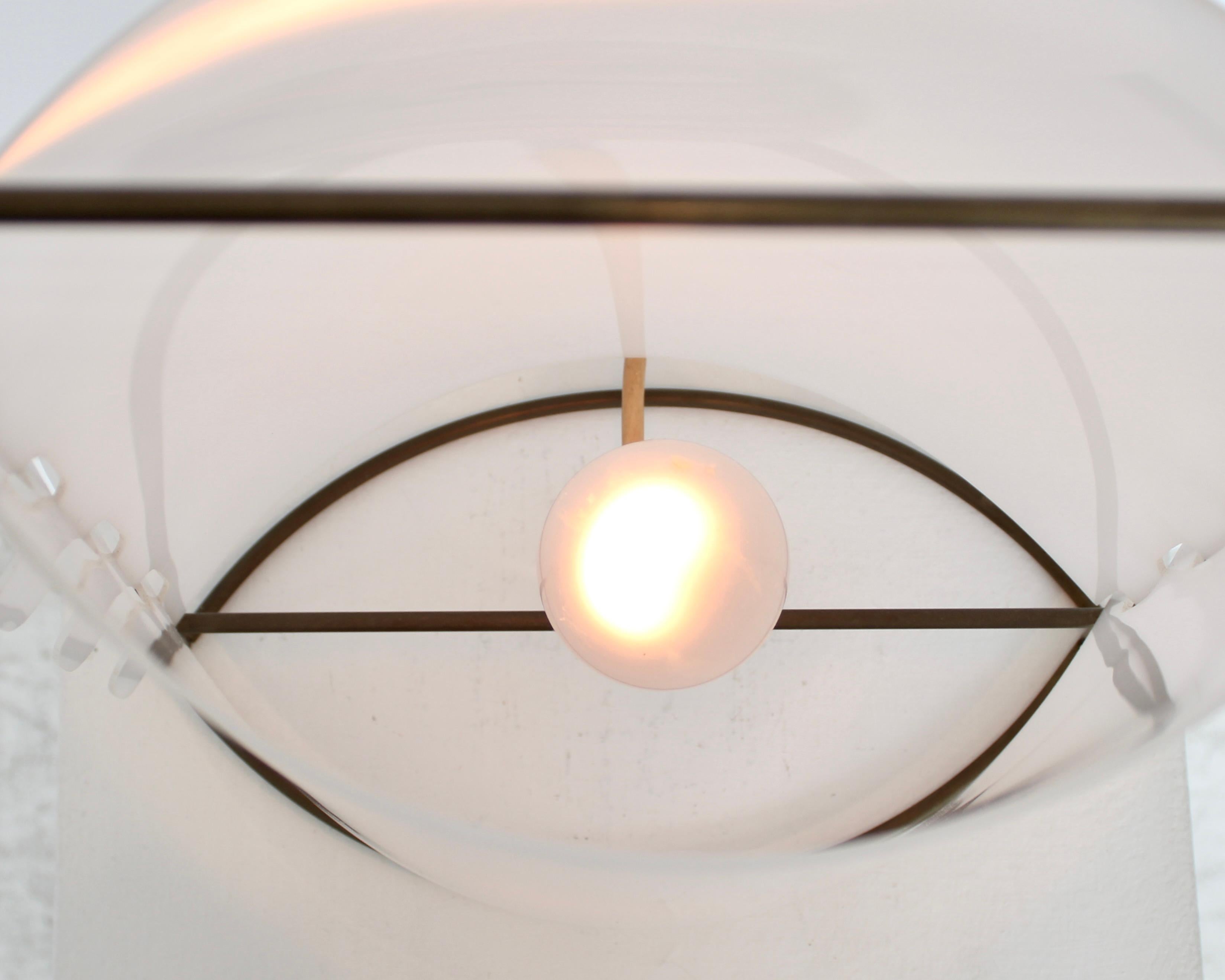 Joseph Andre Motte M5 Model Tischlampe Entworfen c1958 Herausgegeben von Disderot im Angebot 2
