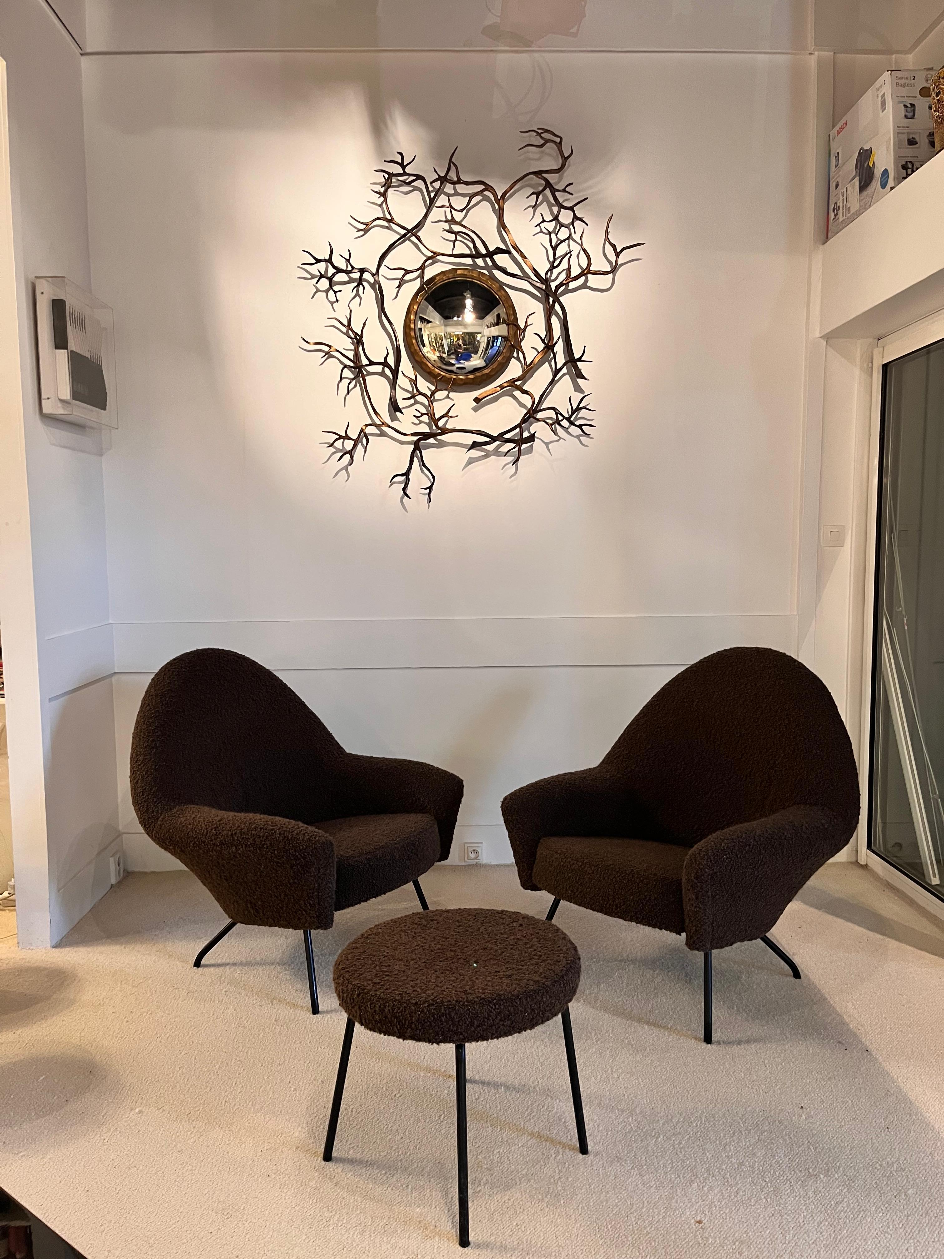 Joseph-André Motte - Pair of 770 Lounge Chairs and for Steiner - France, 1950s 8
