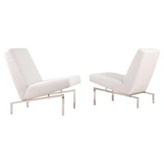 Joseph-André Motte, Pair of "Tempo" Low-Chairs for Steiner, France, 1960s
