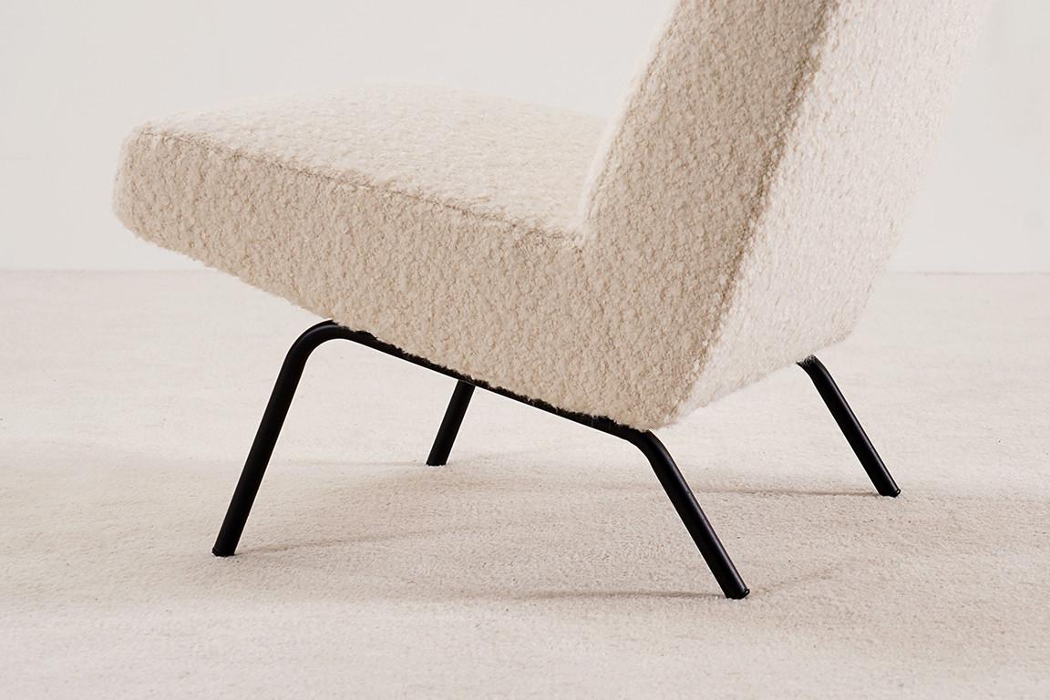 Elegant French Lounge Chair model 