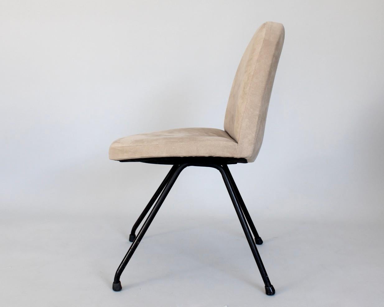 Steel Joseph-Andre Motte Tongue Model 771 Chairs for Steiner For Sale