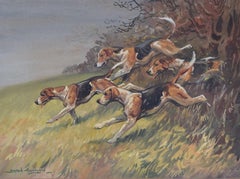 The Bramham Moor Foxhounds, painting by Joseph Appleyard
