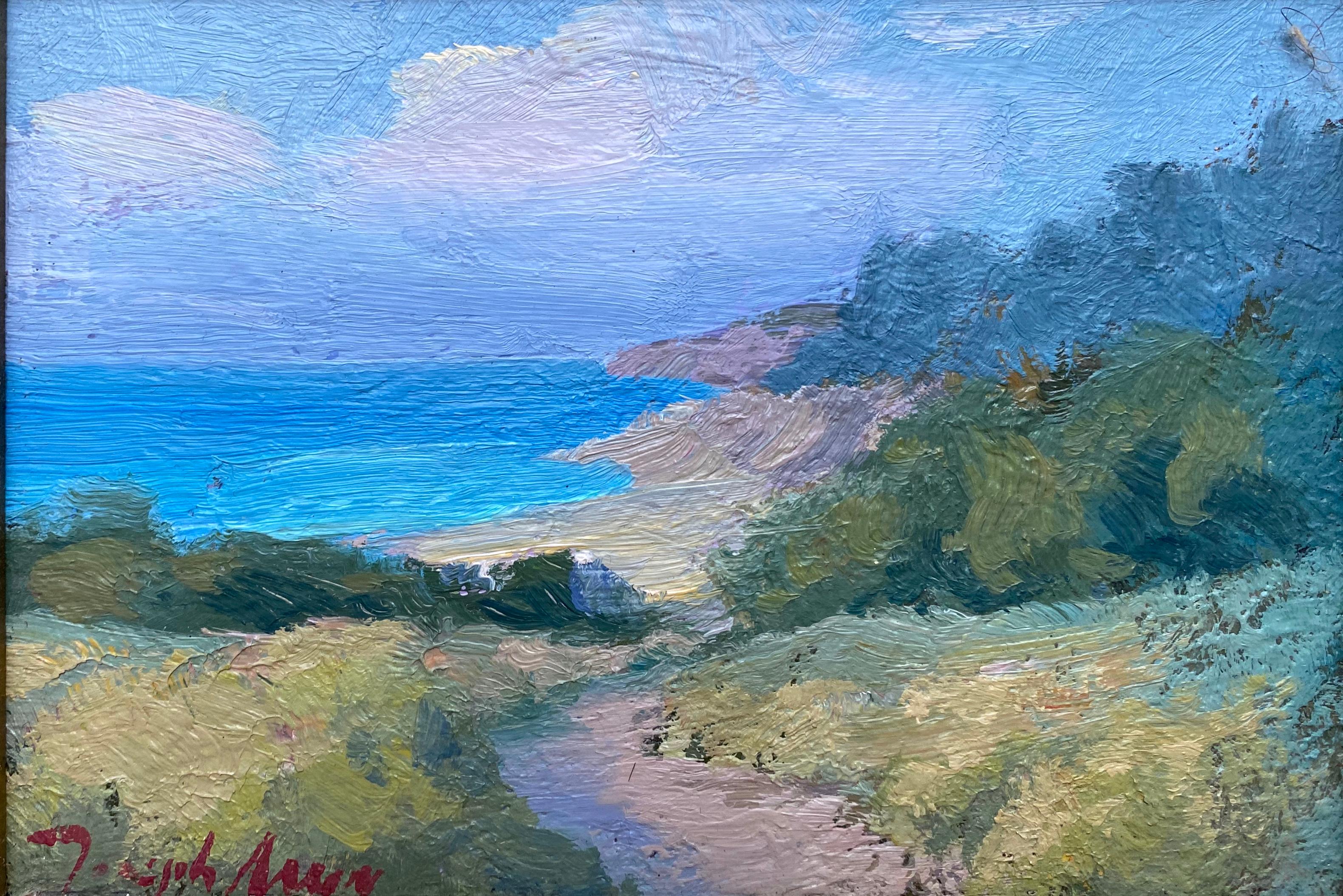 Joseph Areno Landscape Painting - "Santa Barbara Coastline"