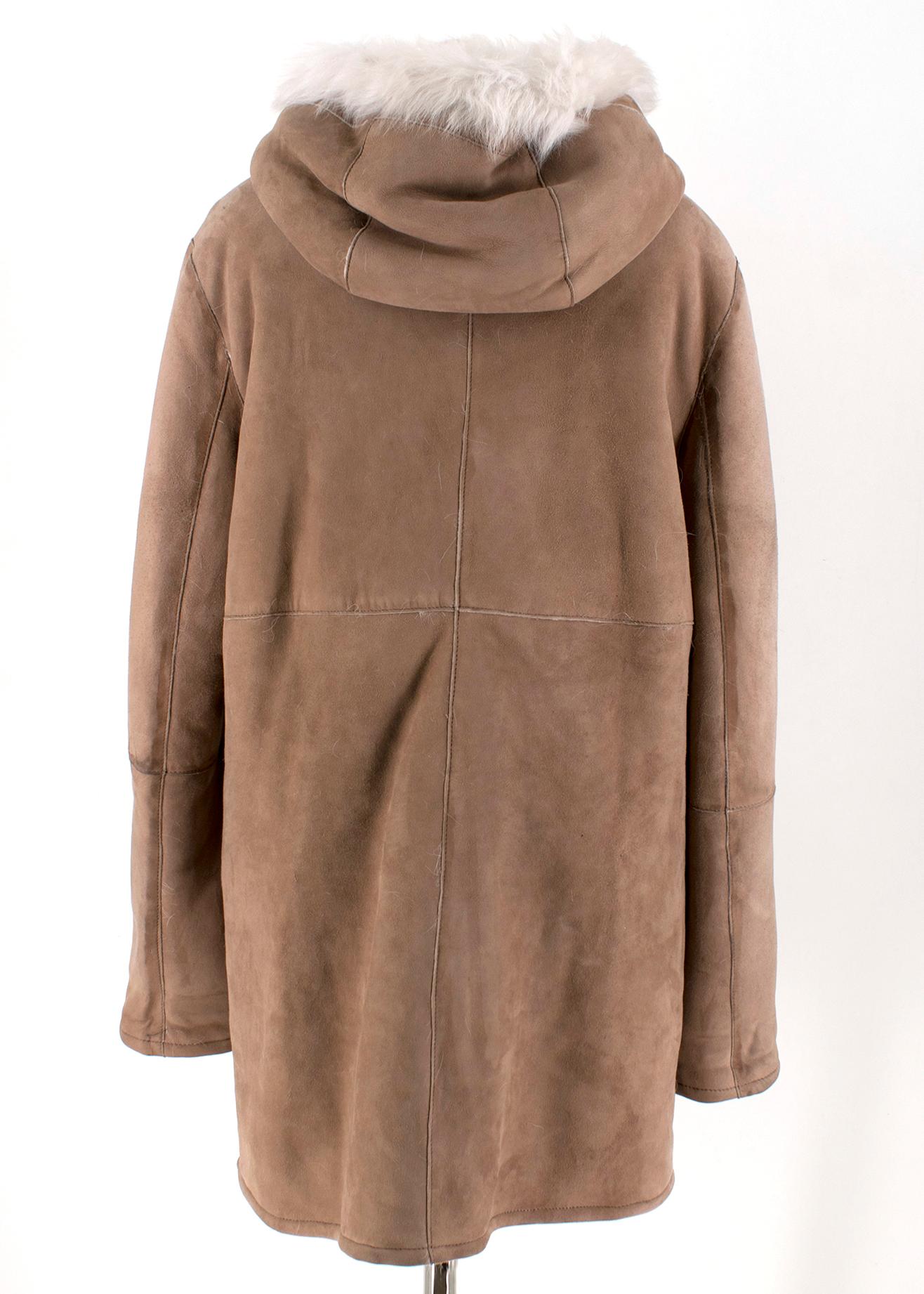 joseph toscana shearling coat