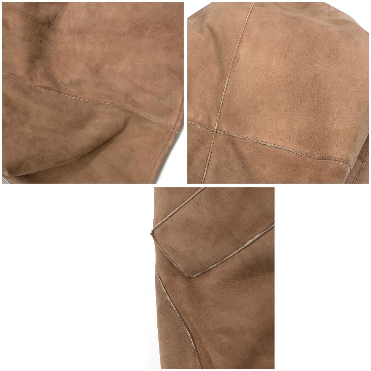 Joseph Austin Toscana Lambskin Shearling Coat IT 42 1