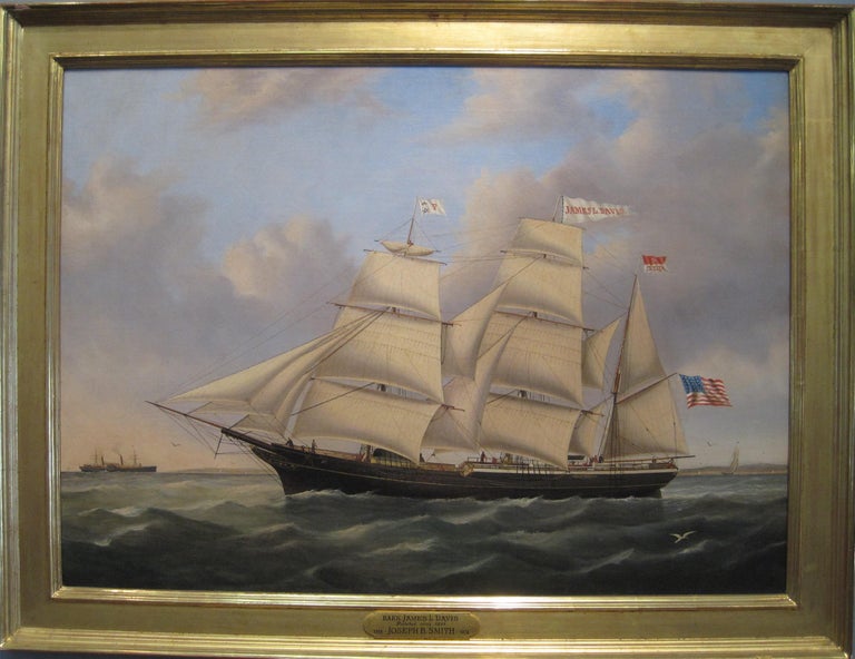 Joseph B. Smith - Bark James L. Davis, Painting For Sale ...
