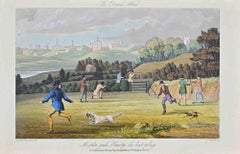 Antique The Round Wood - Etching by Joseph Banks - 1837
