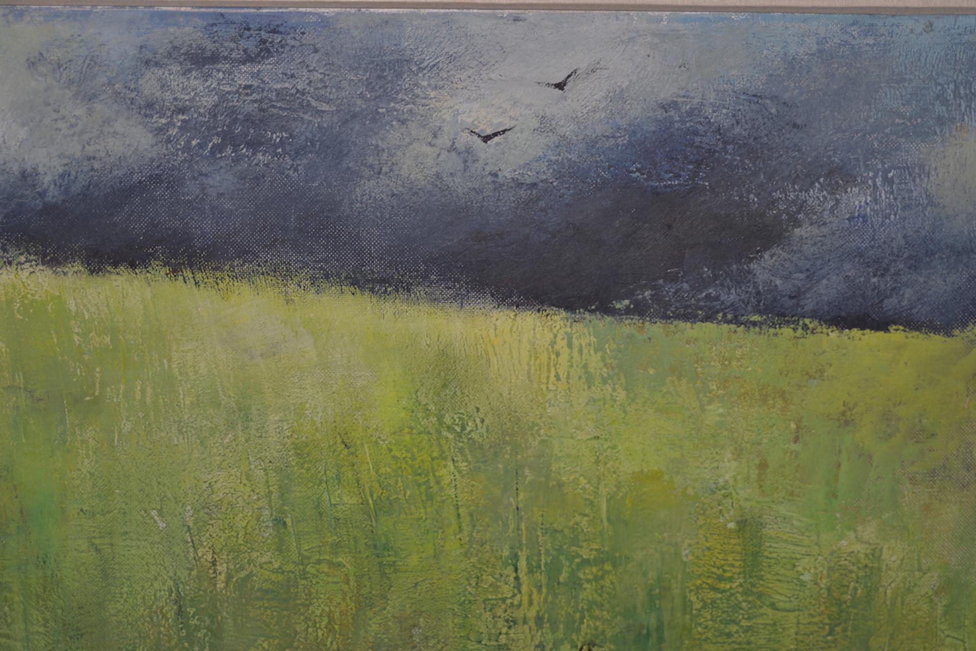  Joseph Barber Wheatfield, peinture à l'huile originale, vers 1960 en vente 5