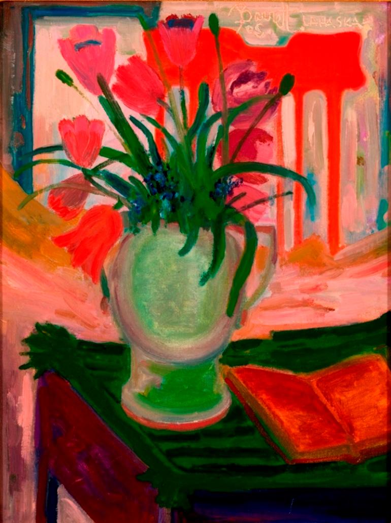 « Fleurs d'été » - Painting de Joseph Barrett