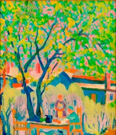 "Under Blossoming Tree, Lahaska"