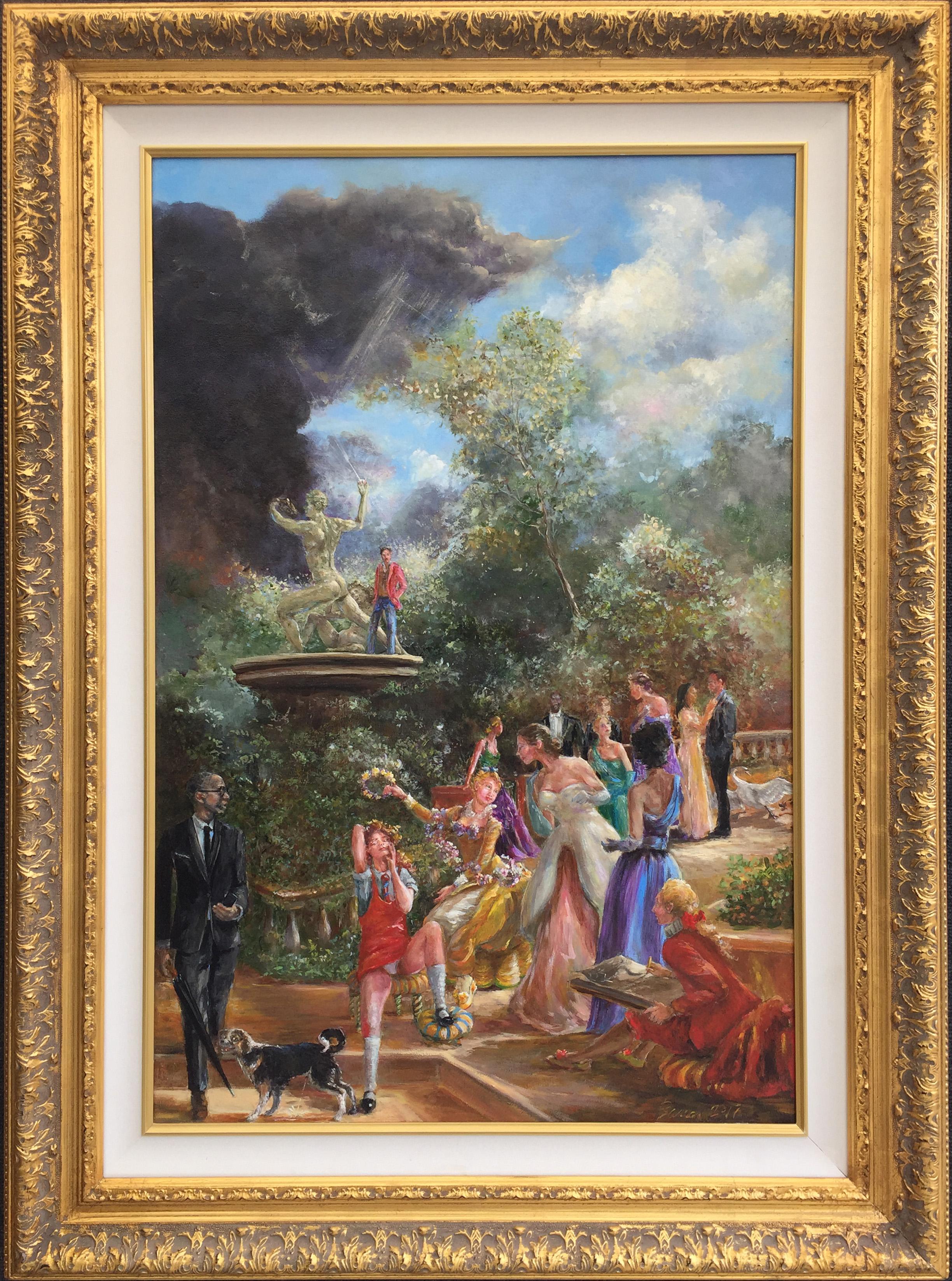Mujer repugnante - Painting de Joseph Barron