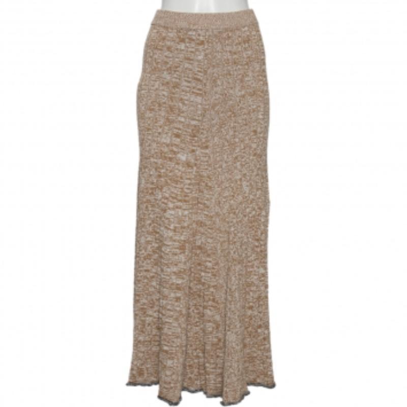 Joseph Beige Punto Acanalado Sally Maxifalda Acanalada L en venta 3