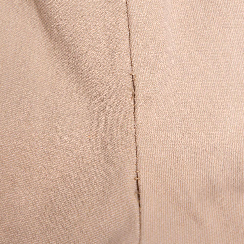 Women's Joseph Beige Stretch Gabardine Leggings S