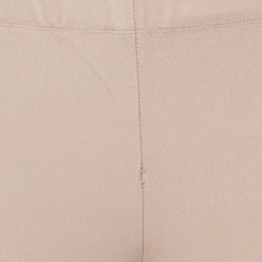 Joseph Beige Stretch Gabardine Leggings S 2