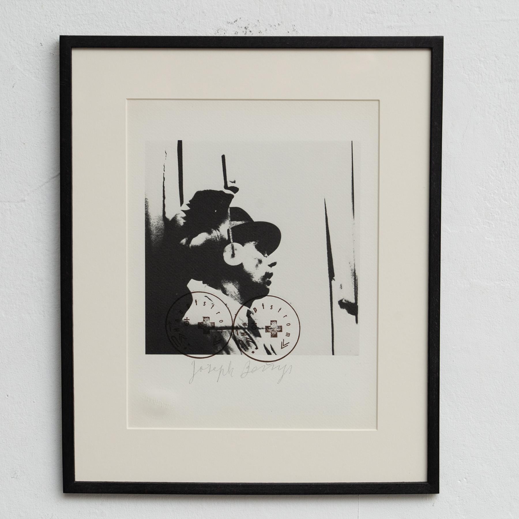 Mid-Century Modern Joseph Beuys Lithograph, 