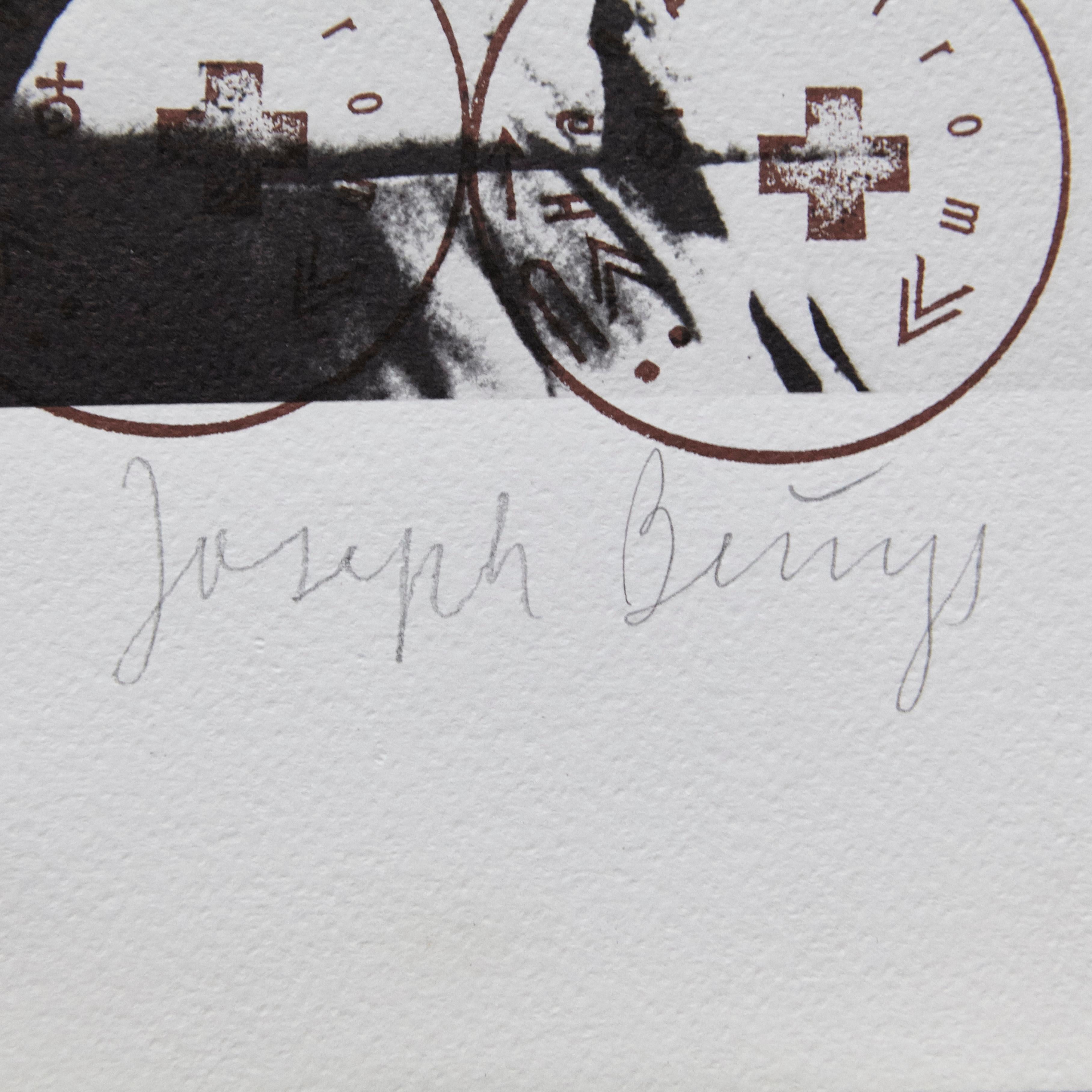 Mid-Century Modern Joseph Beuys, Lithography 