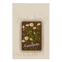 Joseph Beuys, 1 Wirtschaftswert (Kamillentee) – signiert Readymade