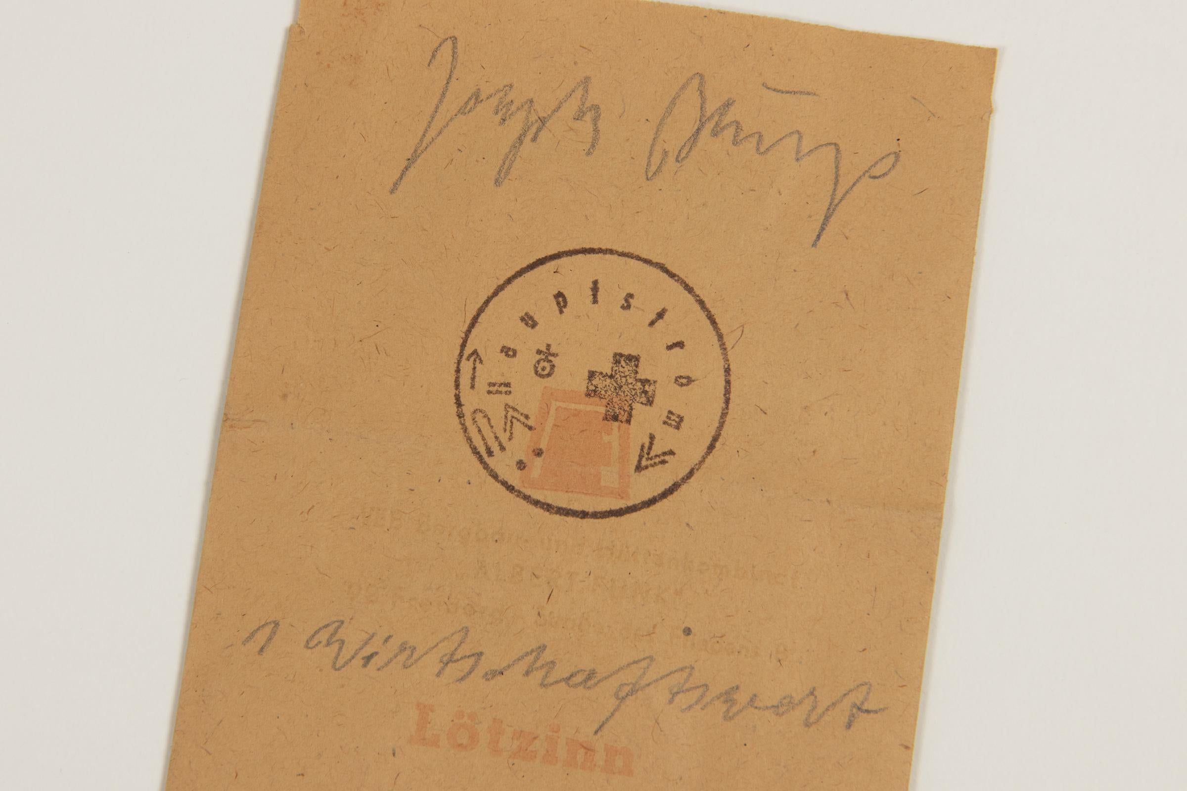 Joseph Beuys, 1 Wirtschaftswert (Lötzinn) - Readymade signé de 1977 en vente 5