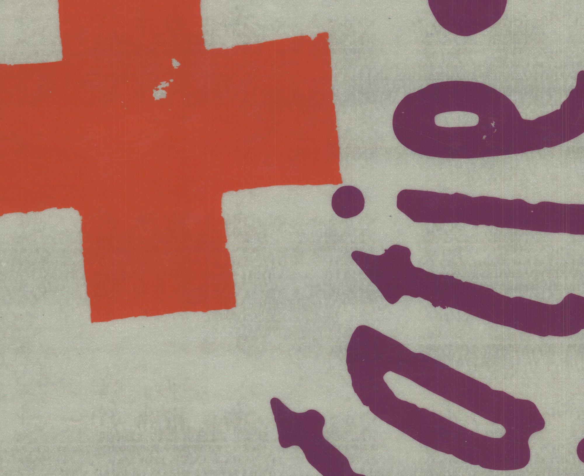 Joseph Beuys 'Joseph Beuys, een konfrontatie' 1979- Serigraph 2