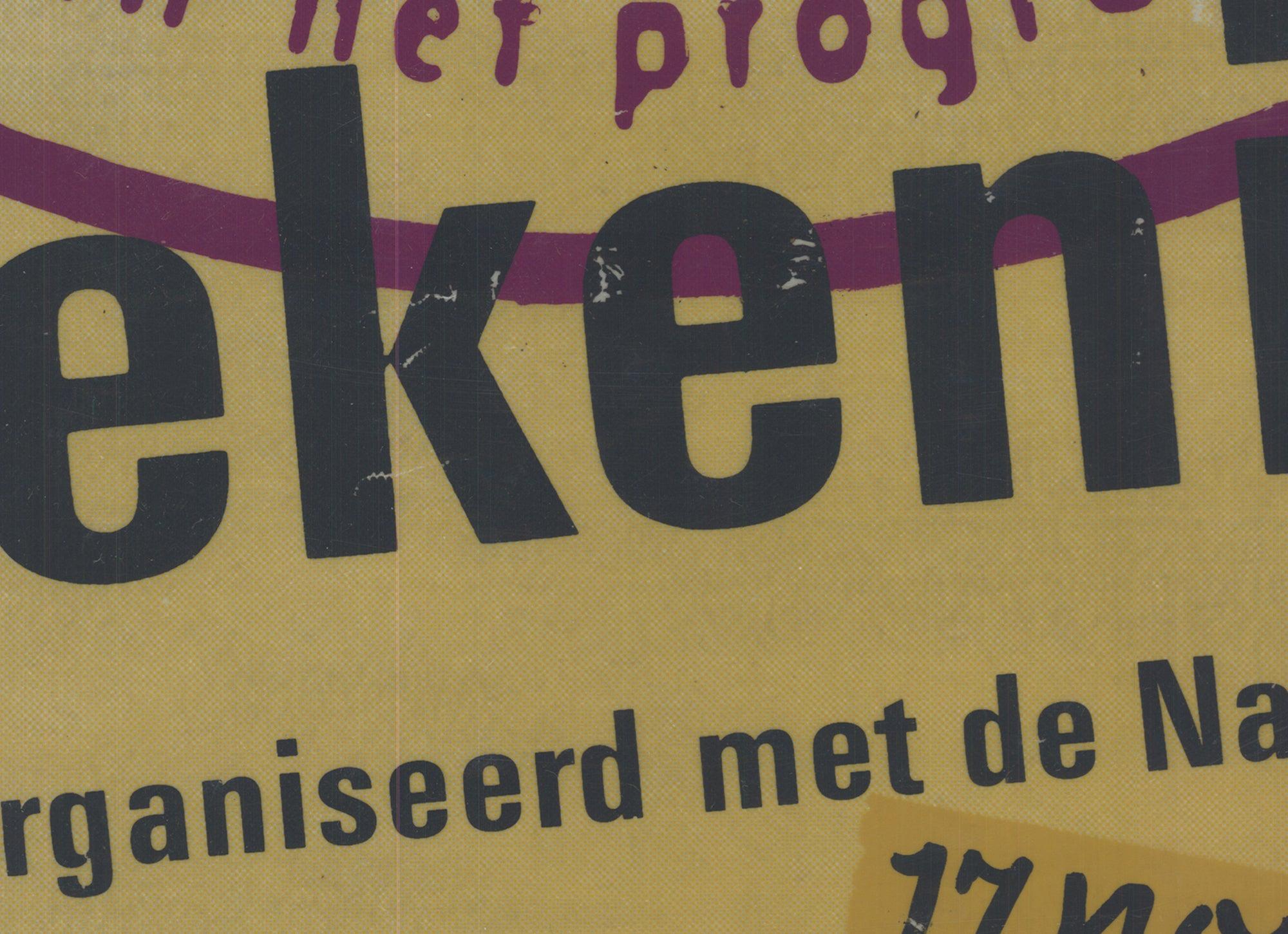 Joseph Beuys 'Joseph Beuys, een konfrontatie' 1979- Serigraph 3