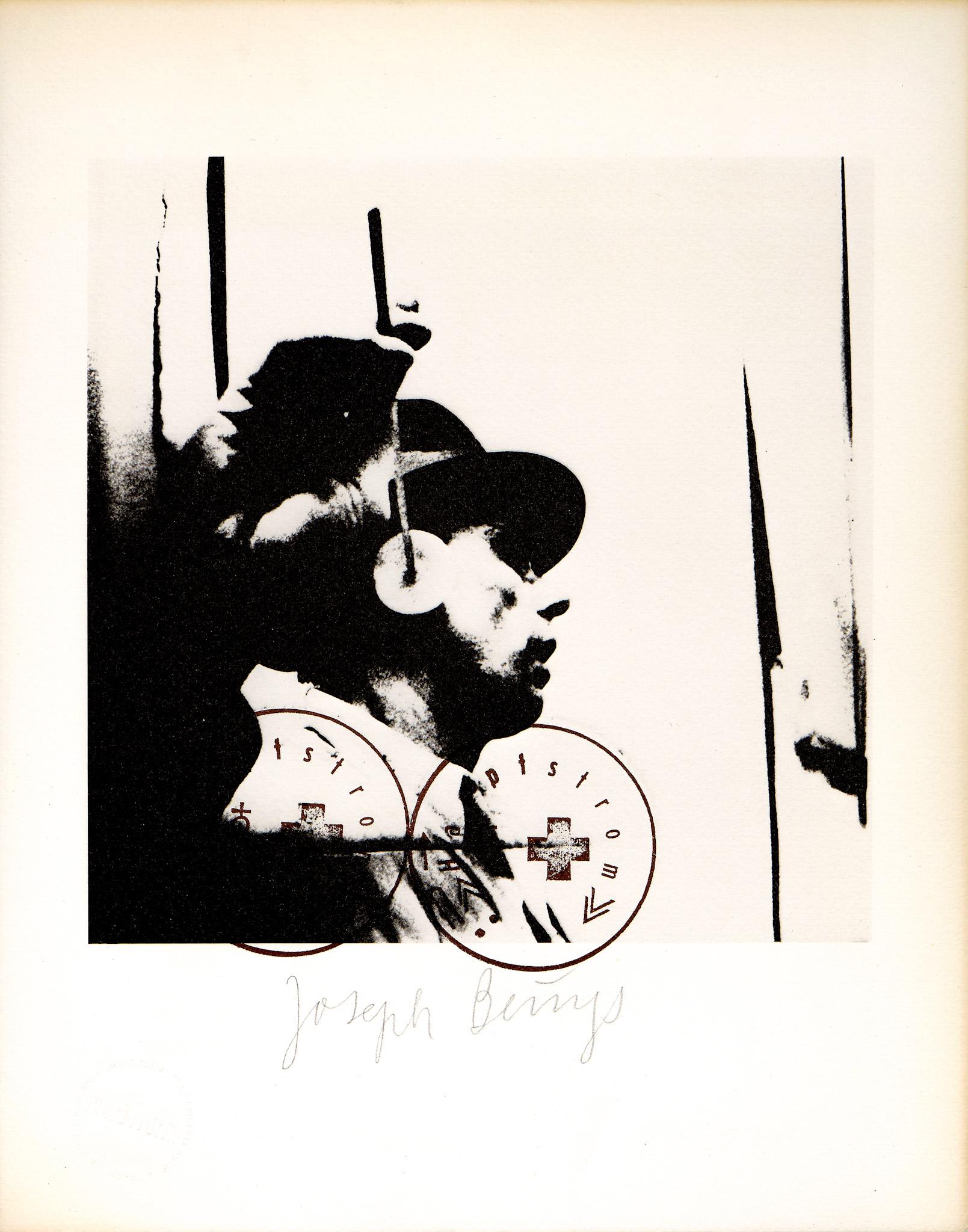 Joseph Beuys(1921–1986) - L'udito - Photolithography on paper - 1974