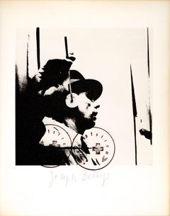 Joseph Beuys(1921-1986) - L'udito - Photolithographie sur papier - 1974