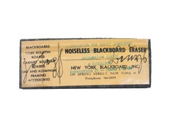 Noiseless Blackboard Eraser, 1974, Sculpture, Blackboard, Prototype