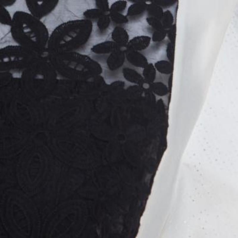 Joseph Joseph White in pelle con dettaglio floreale in pizzo Jill Broderie Anglaise Top M. in vendita 3